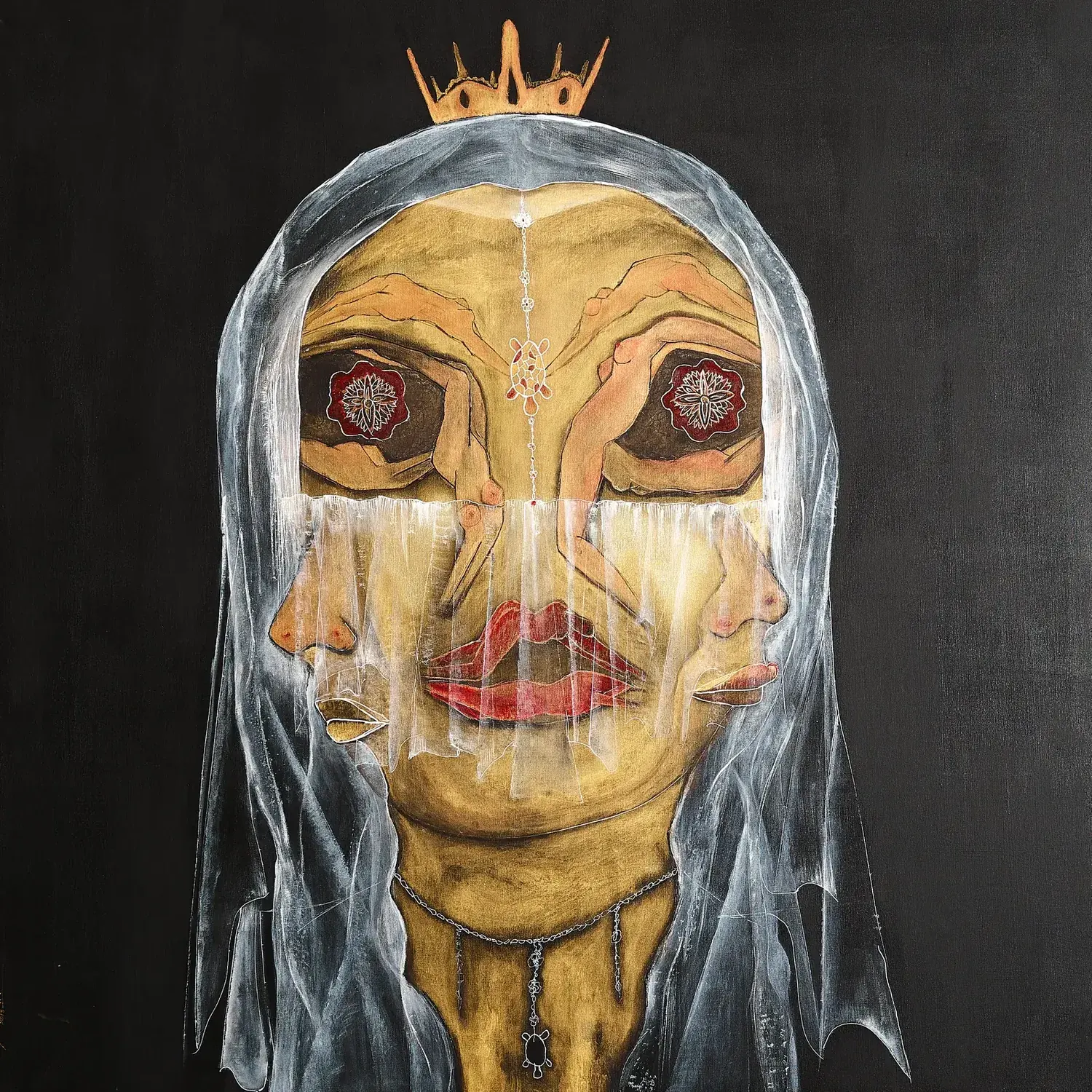 D18 by Yazan Orabi, 150 by 150 cm